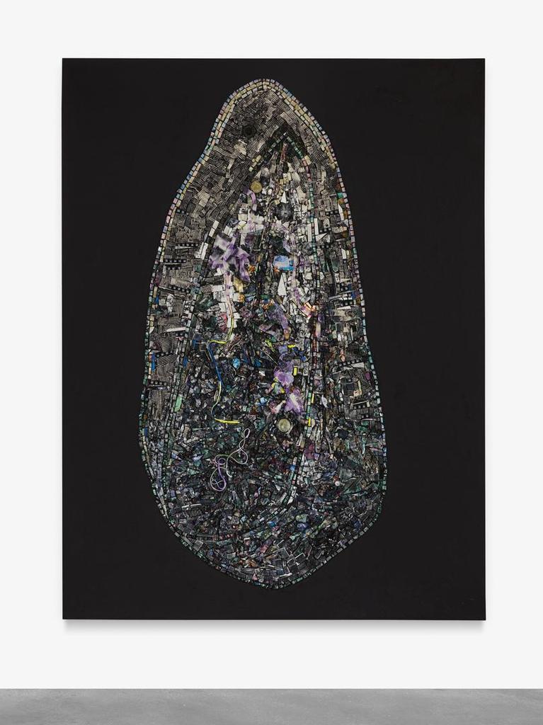 Jack Whitten, BLACK MONOLITH, VII DU BOIS LEGACY: FOR W.E. BURGHARDT 