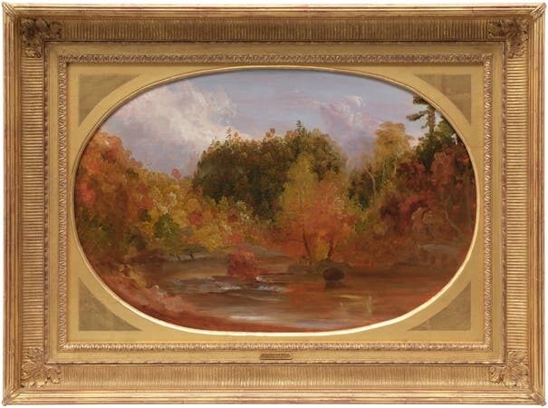 Thomas Cole, Catskill Stream, Autumn Foliage