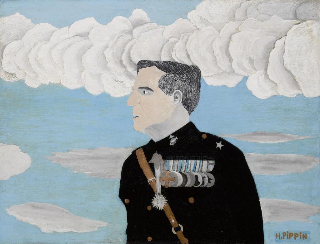 Horace Pippin, Portrait of Major-General Smedley D. Butler, U.S.M.C, Retired