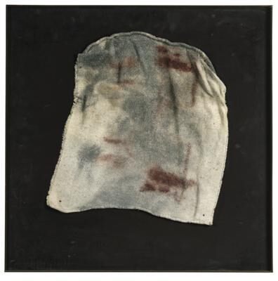 Cleaning cloth from the printing workshop of the University of Applied Arts, Cologne