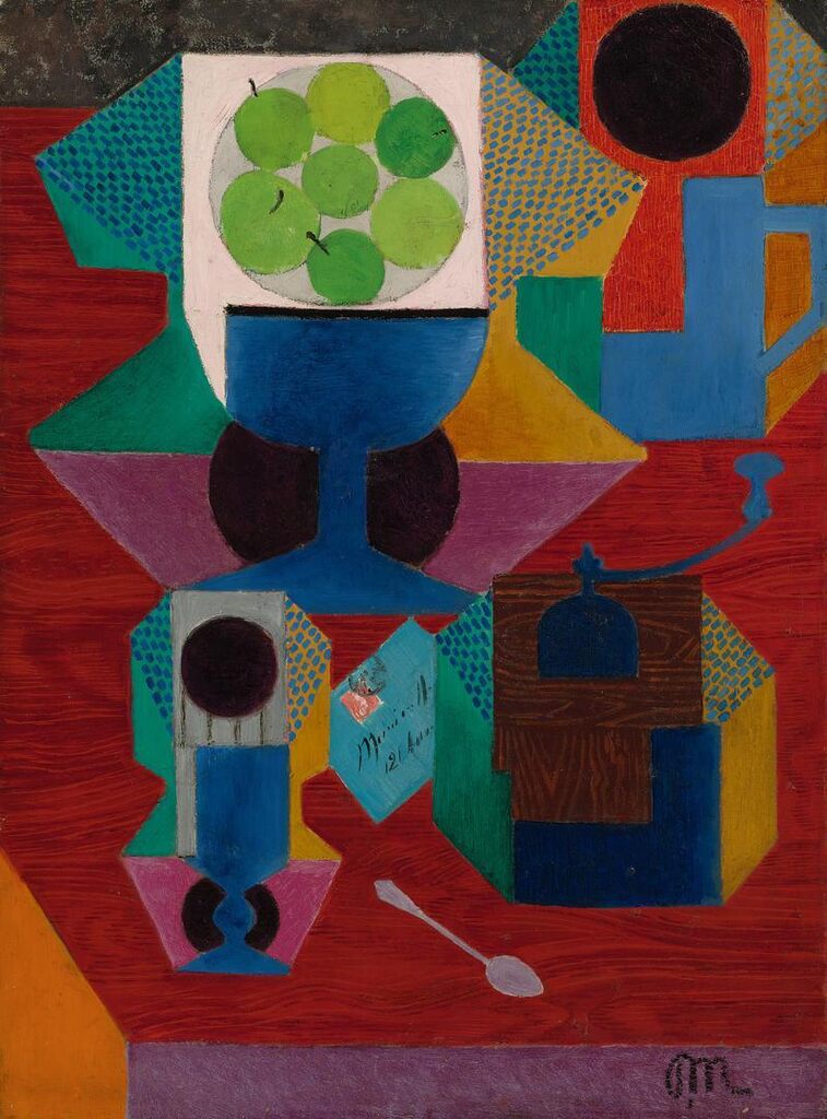 Jean Metzinger, Coupe de fruits verts et enveloppe