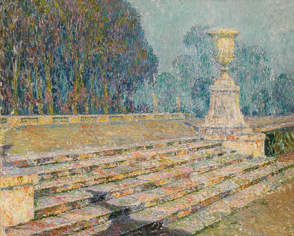 Henri Le Sidaner, Les Marches de marbre rose