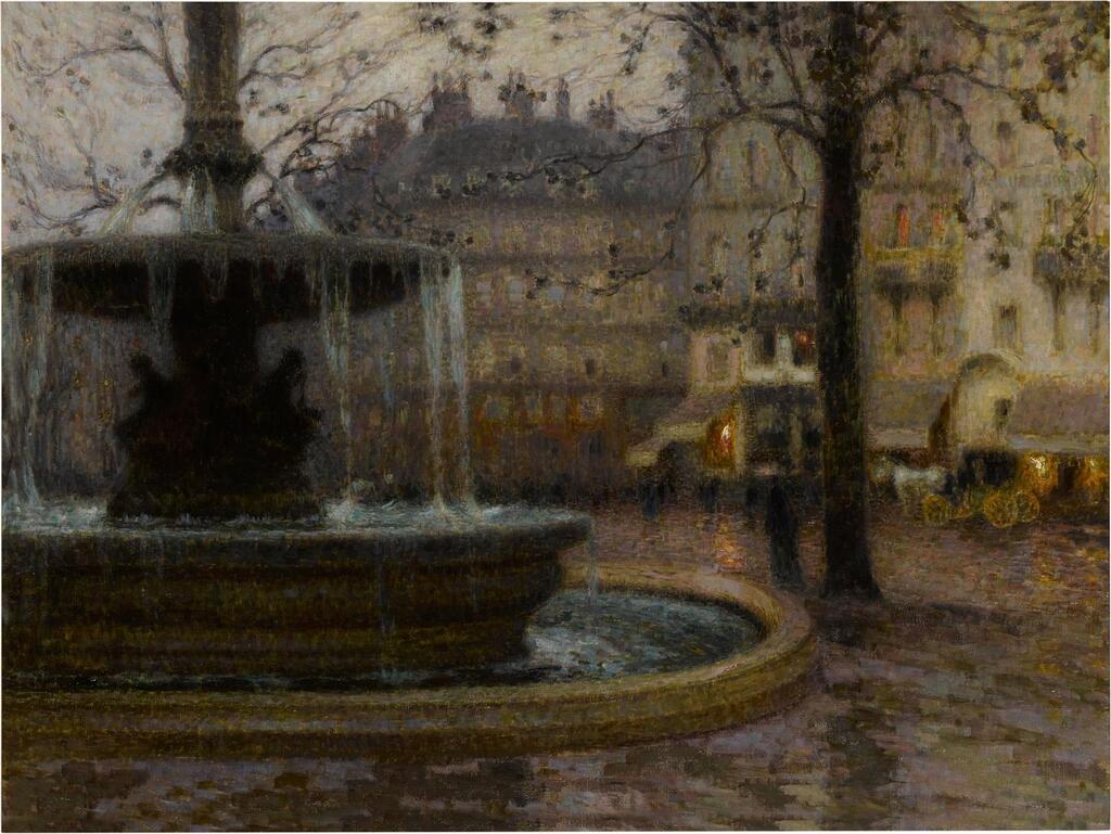 Henri Le Sidaner, La Fontaine