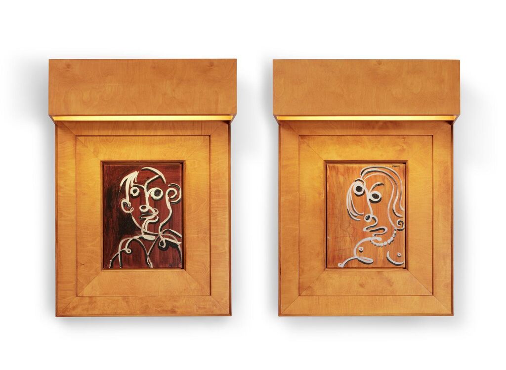 i. Portrait No. 36; ii. Portrait No. 35