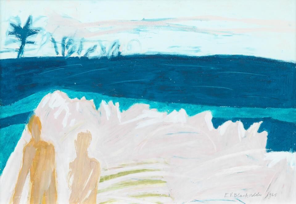 Bathers and Rocks