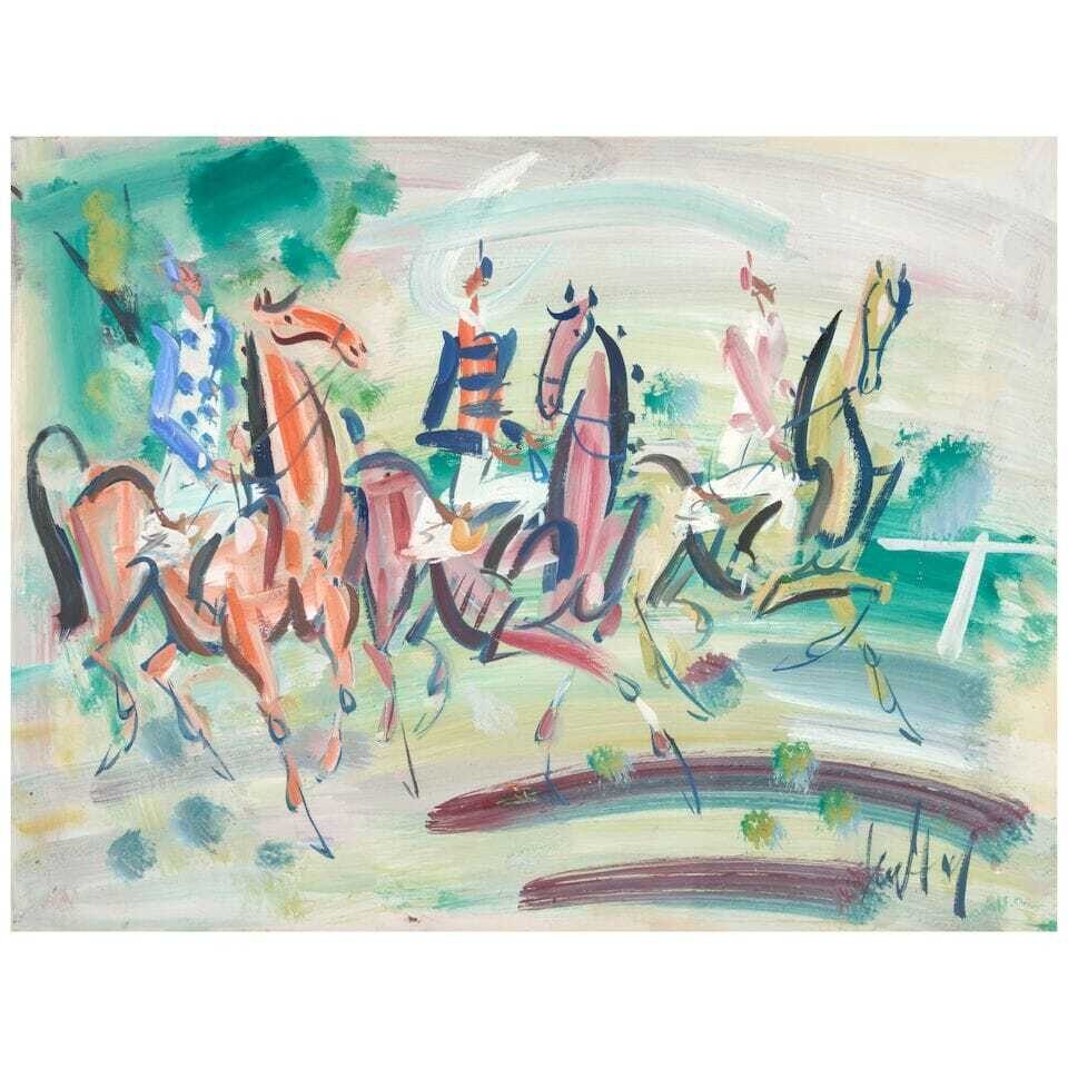 Les joueurs de polo