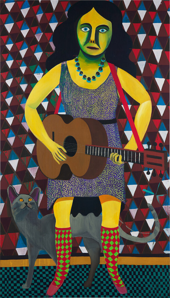 Giant Guitar Player