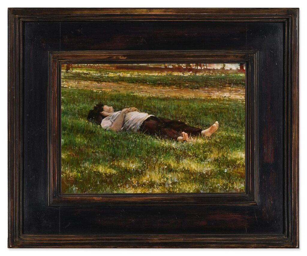 Asleep on the Grass
