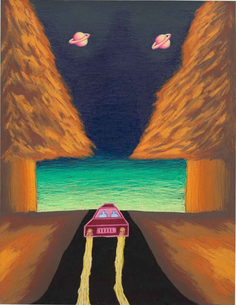 Night Car (drawing 10)