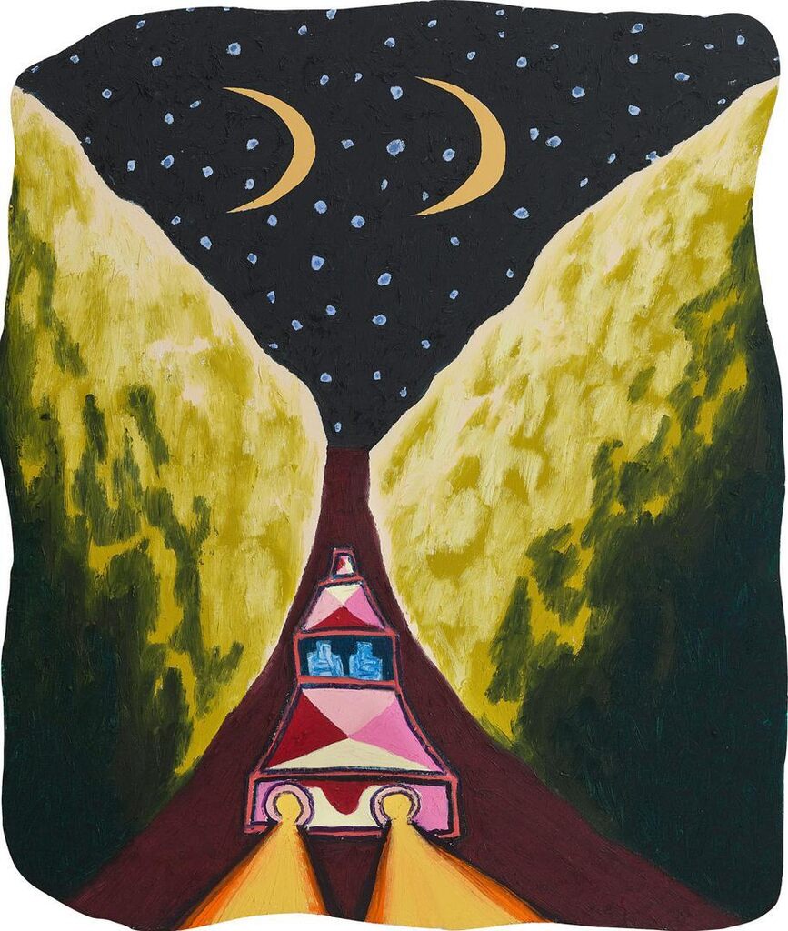 Night Car (Beach Fire)