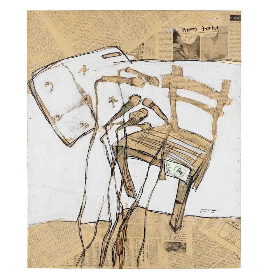 Wokt (Chair and Microphones)