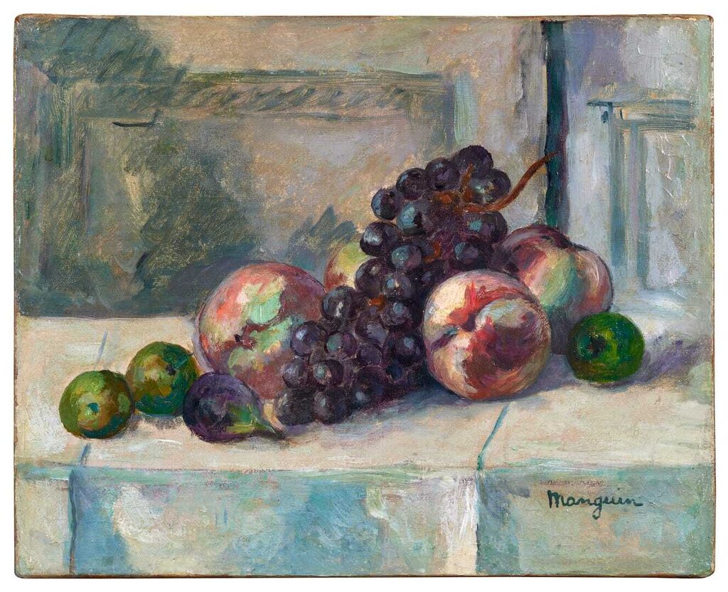 Peaches, Grapes, and Figs