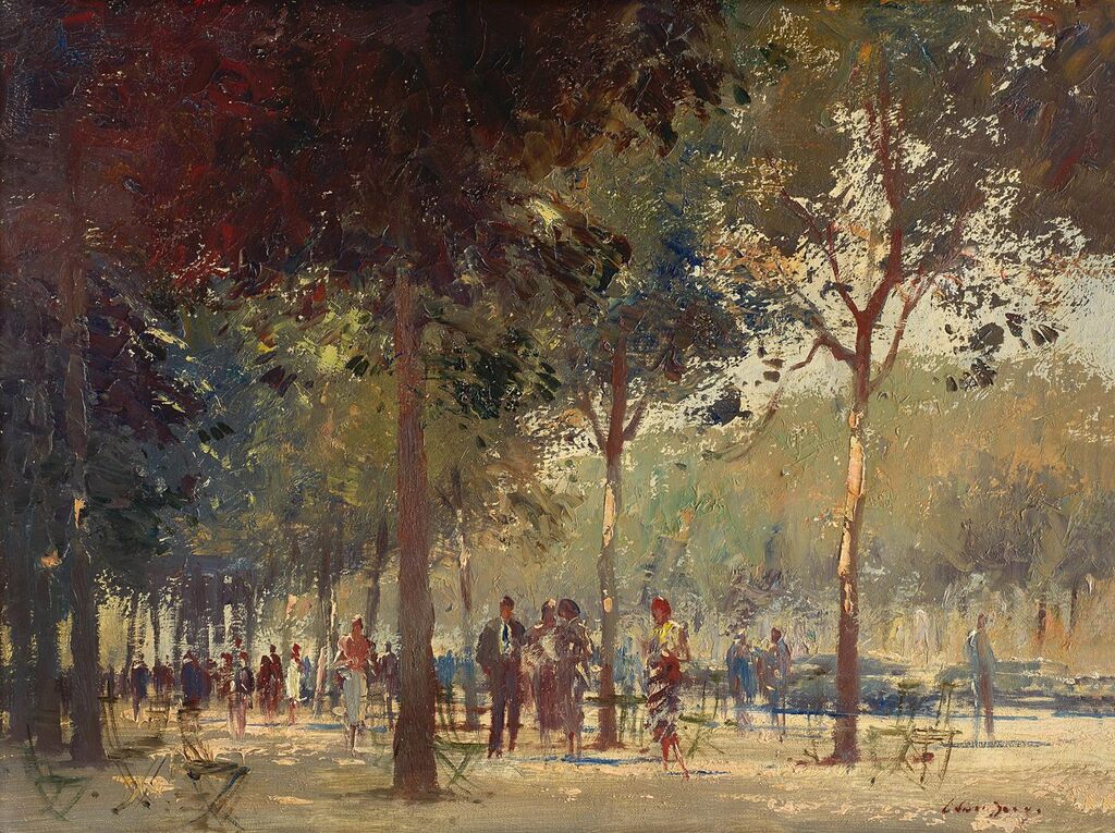 Sun and Shadow, Champs Elysees