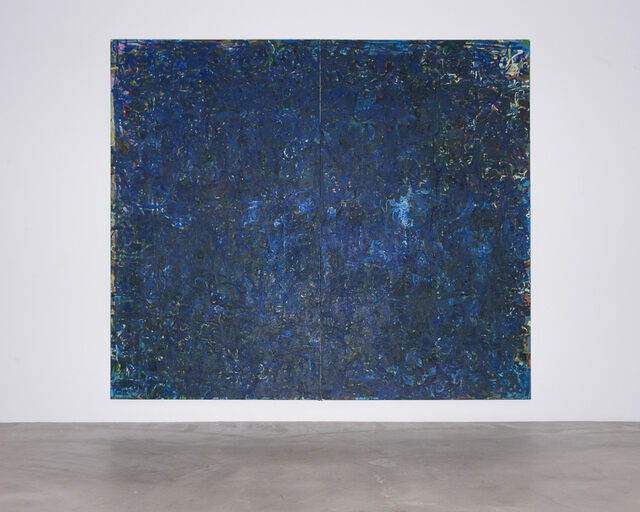 Cobalt Blue IV (2 panels)