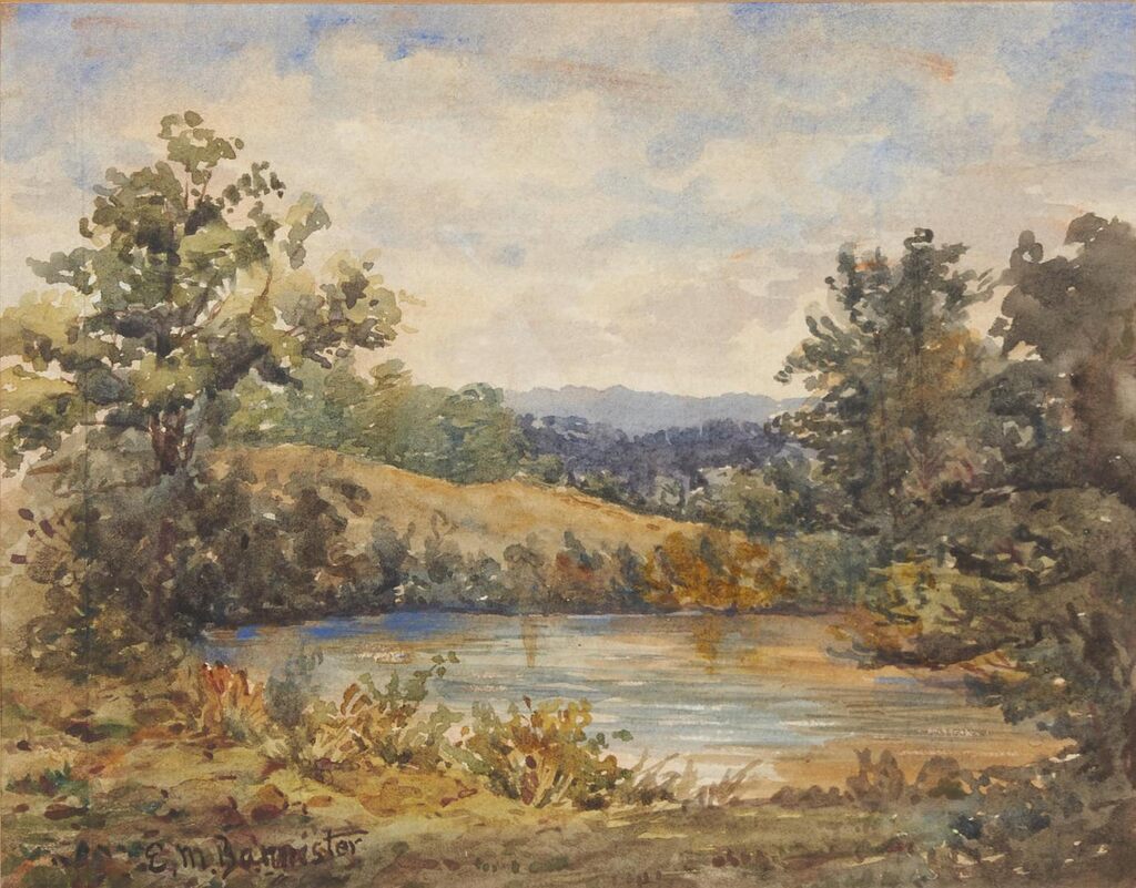 Untitled (Landscape with a Pond)