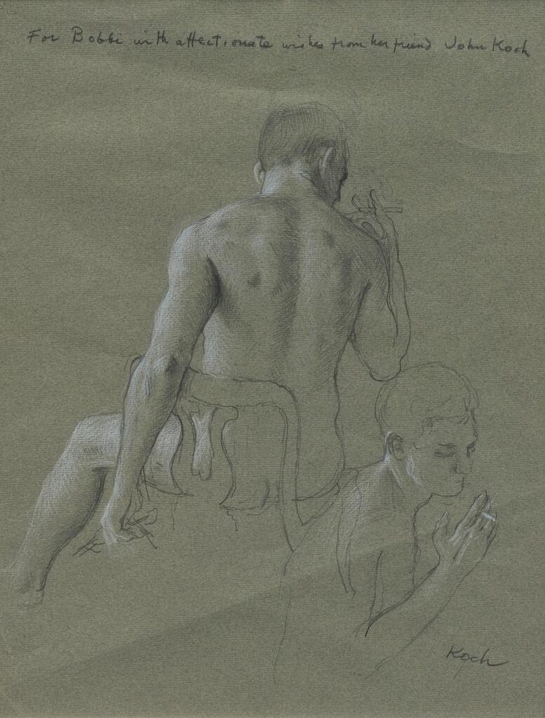 Sketch of Artist and Model