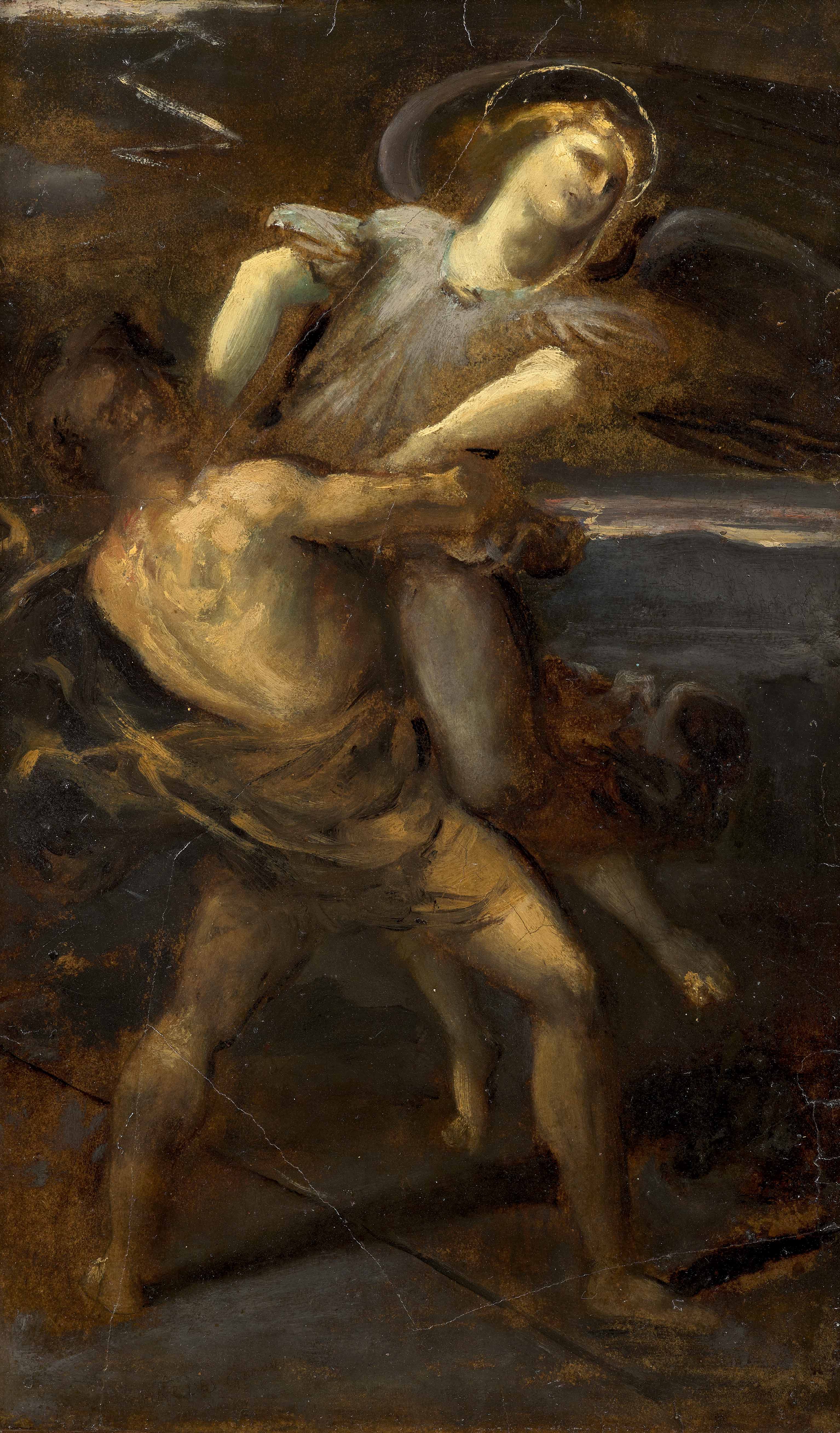 La lutte de Jacob et l'Ange