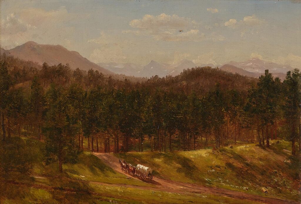 A Mountain Trail, Colorado