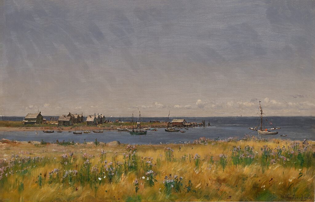 Worthington Whittredge, Off Seconnet, Rhode Island
