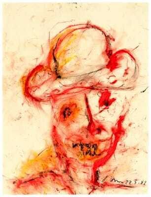 Head with hat