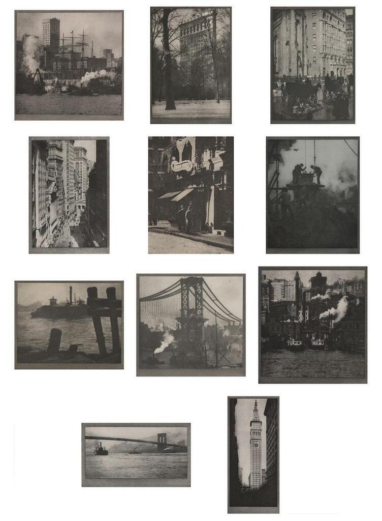 Selected studies from "Camera Work" and "New York"