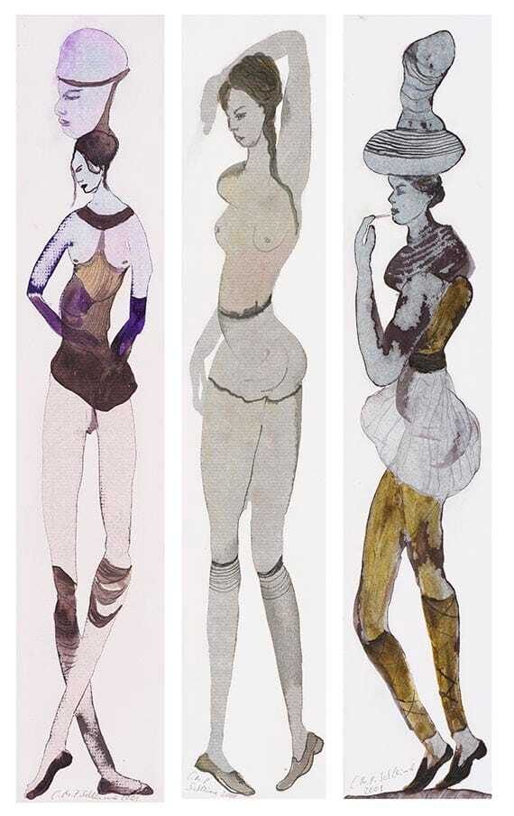 Frauen (3 Blatt)