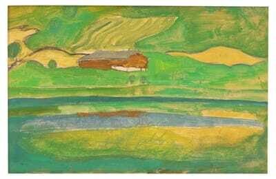Farmstead by the lake (Schwarzsee)