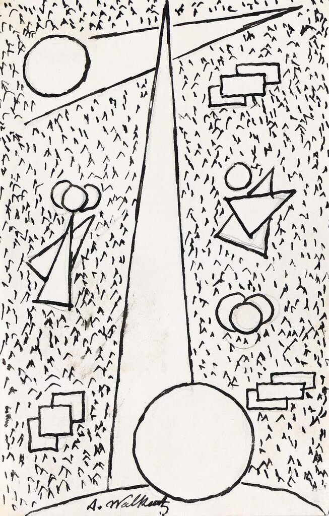 Variations on a theme (Group of six abstractions)