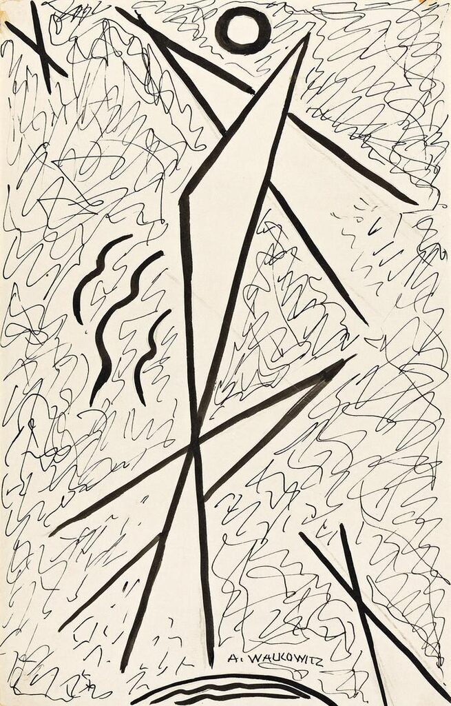 Untitled Abstraction (Six works)