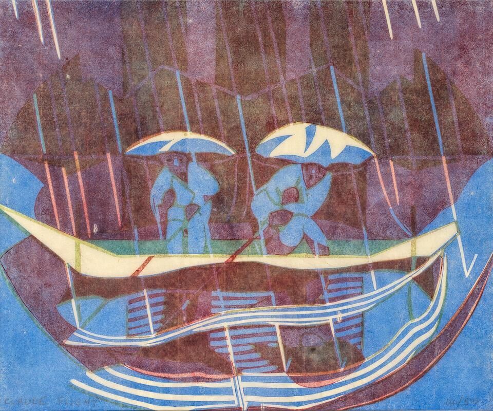 Fishing in the Rain (Coppel CF 34)
