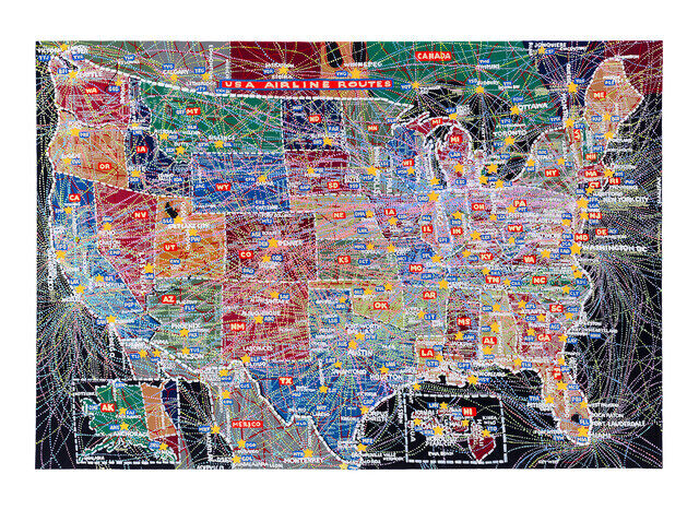 U.S.A. Airlines Routes