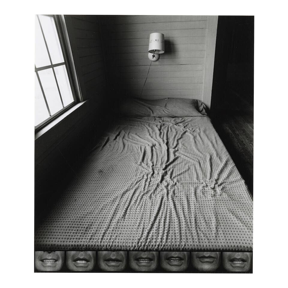 Untitled (Variant Image of 'Female Nude Melting Into Bed')
