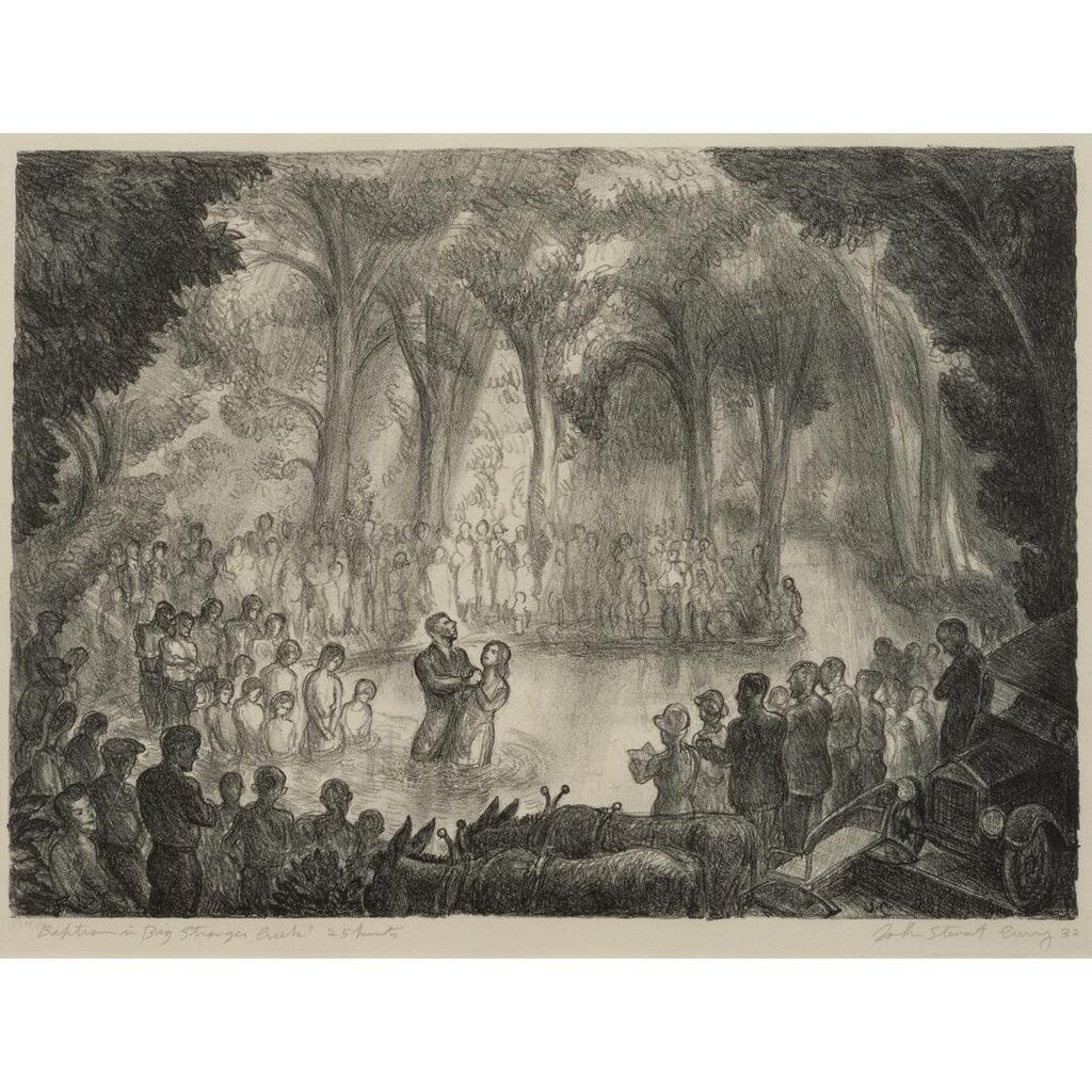 Baptism in Big Stranger Creek (Cole 13)