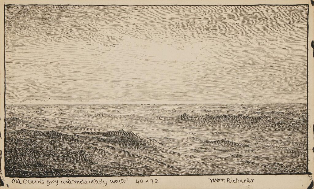 Old Ocean's Grey and Melancholy Waste