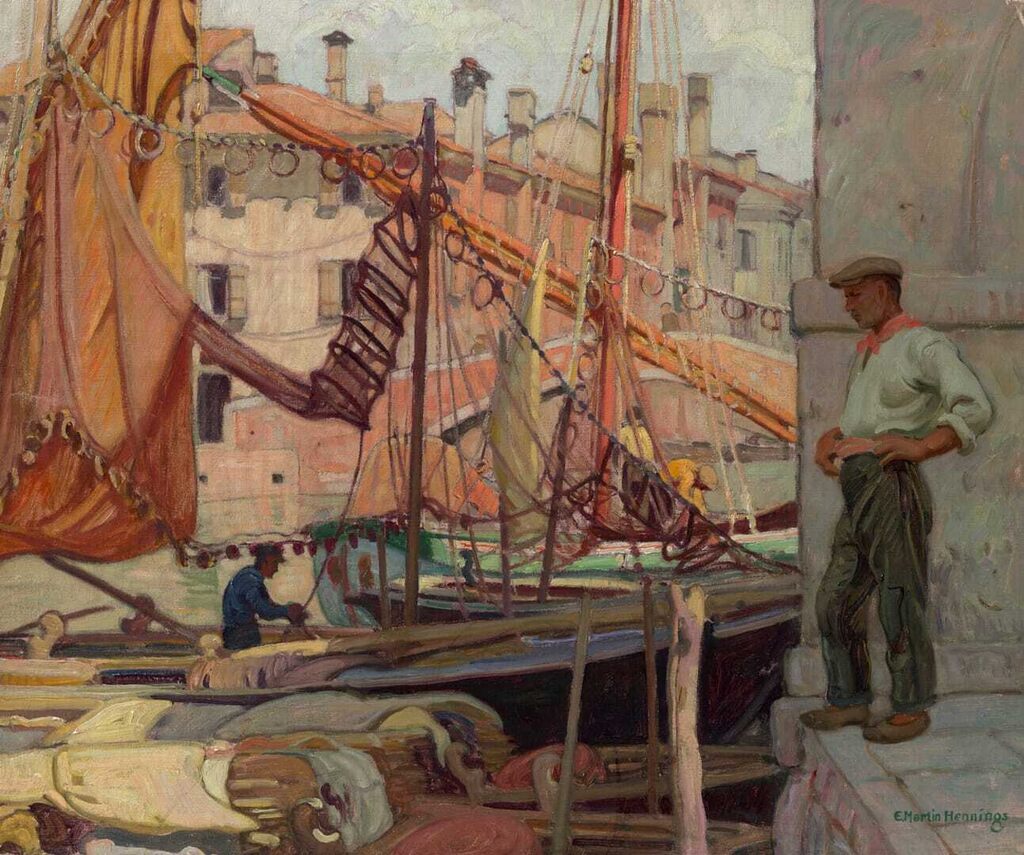 Scene at Chioggia