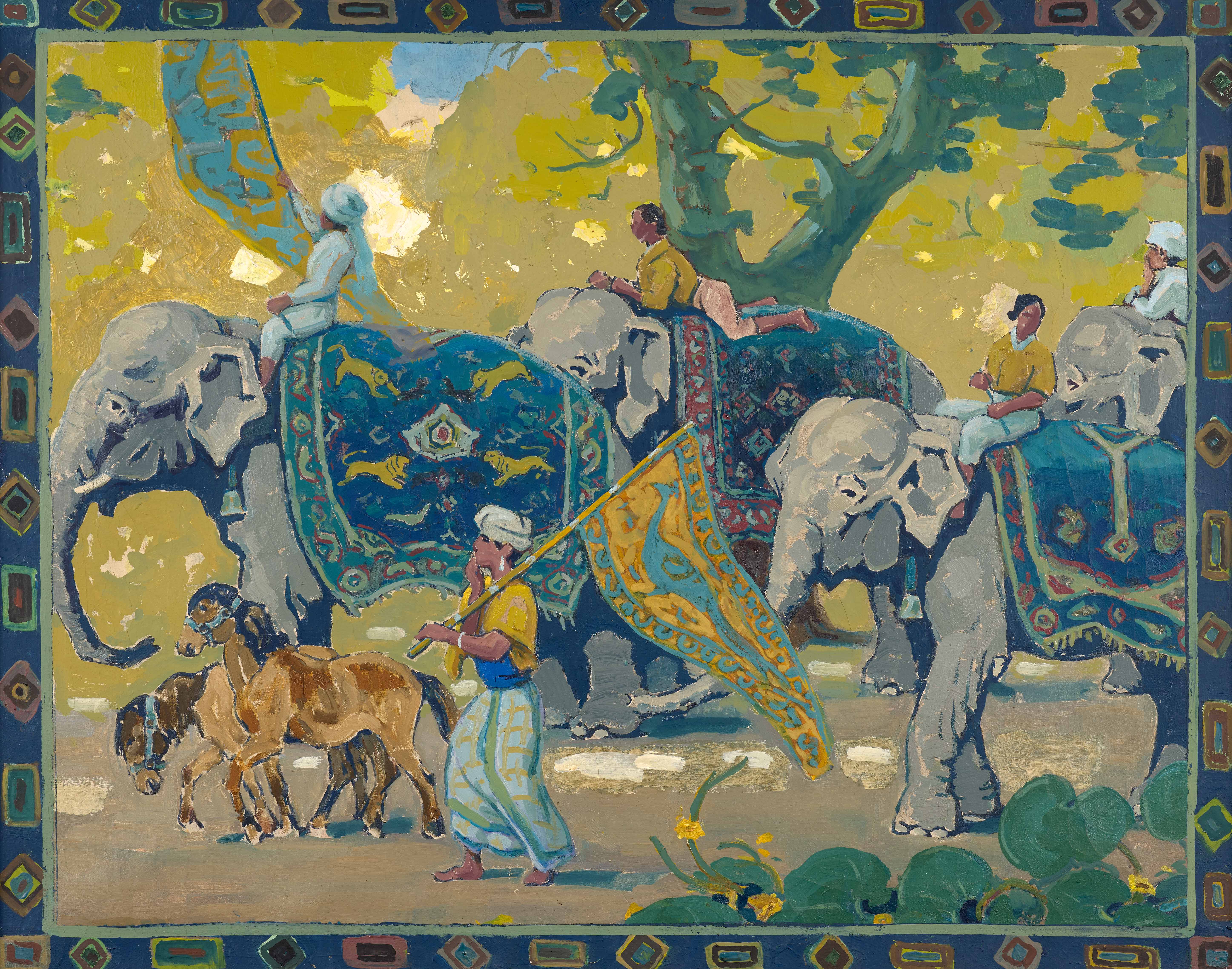 Parade d’éléphants