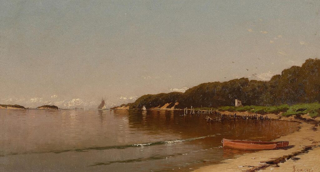 Sailing off the New England Coast