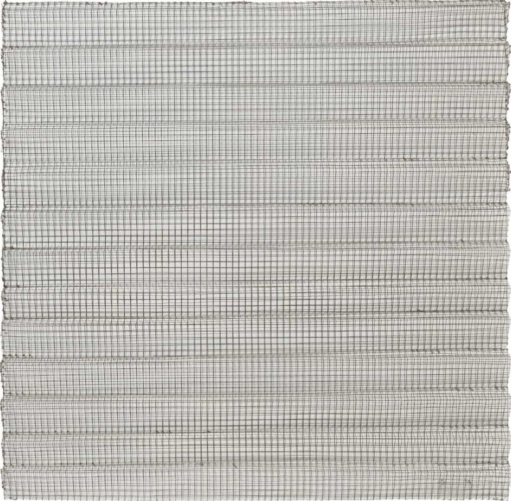 Untitled (wire grid-folding) (Ohne Titel (Drahtgitter-Faltung))
