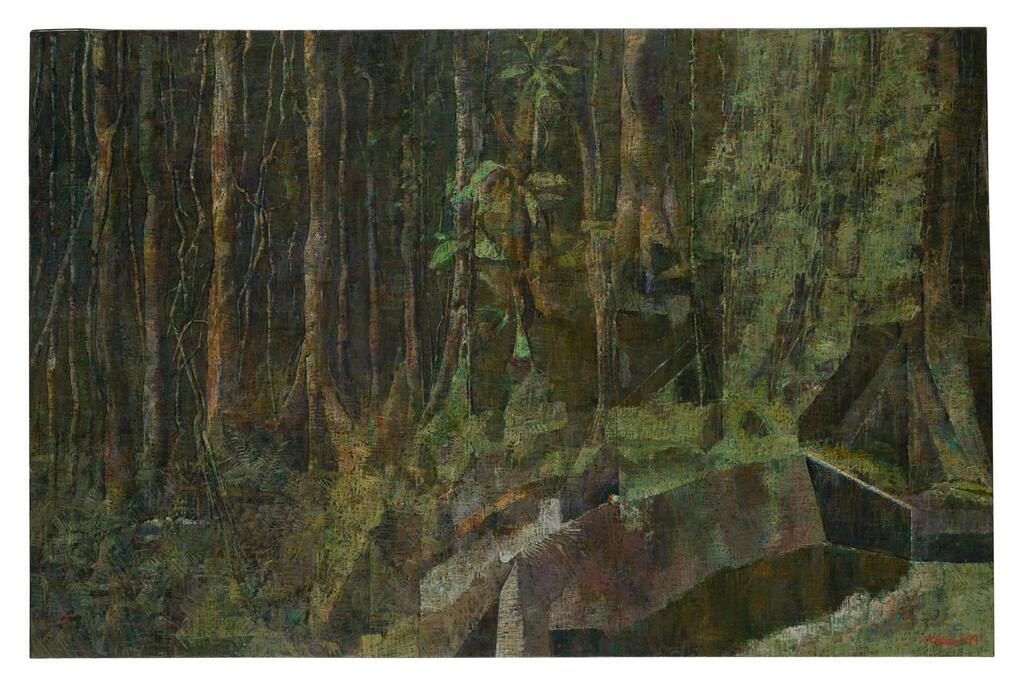 Forêt tropicale, ruines d'une plantation d'indigo II