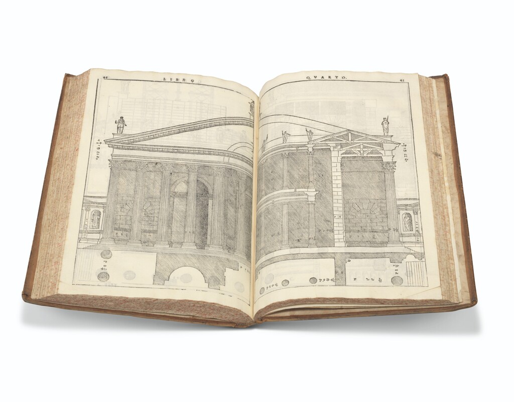 I Quattro Libri dell'Architettura [edited by Silla Palladio]. Venice: Bartolomeo Carampello, 1581.