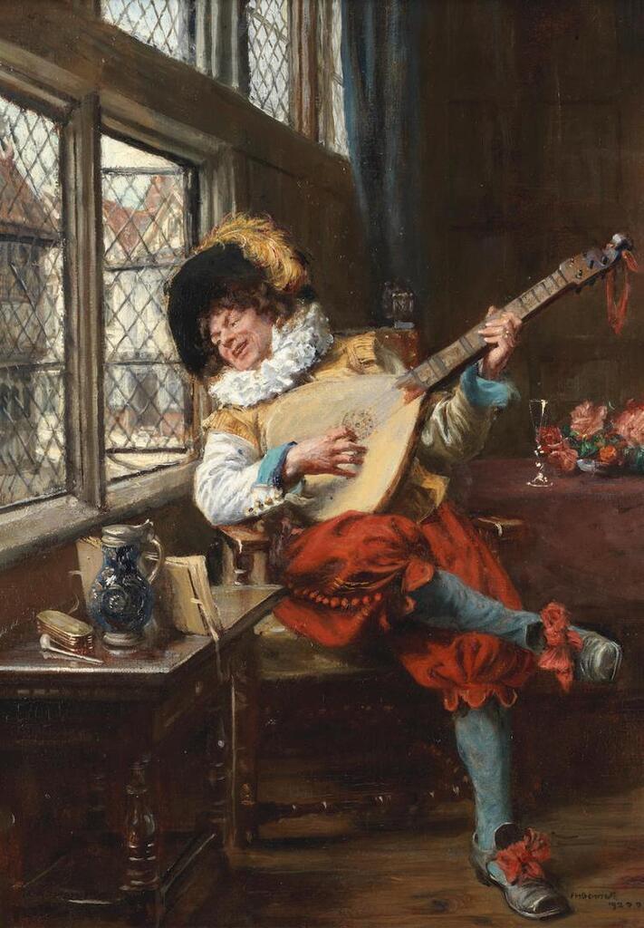 The lute player