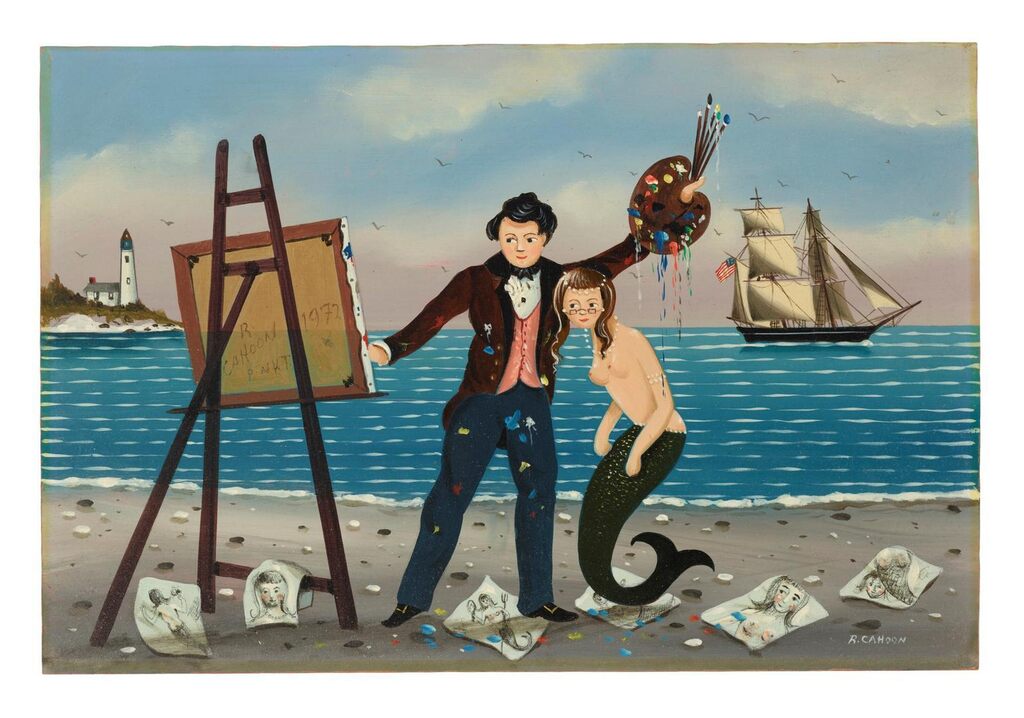 UNTITLED (THE ARTIST AND THE MERMAID)