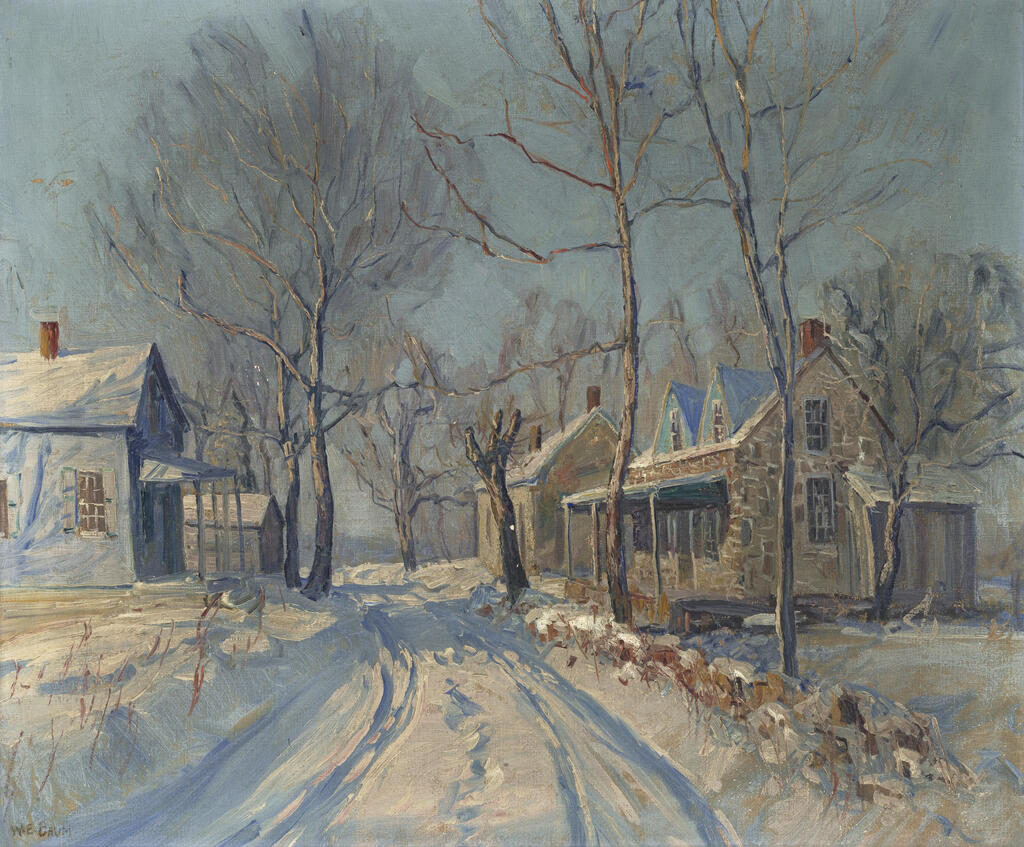 Country Road in Winter