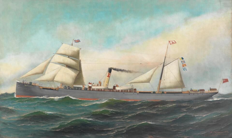 The Screw Steamer Glanystwyth