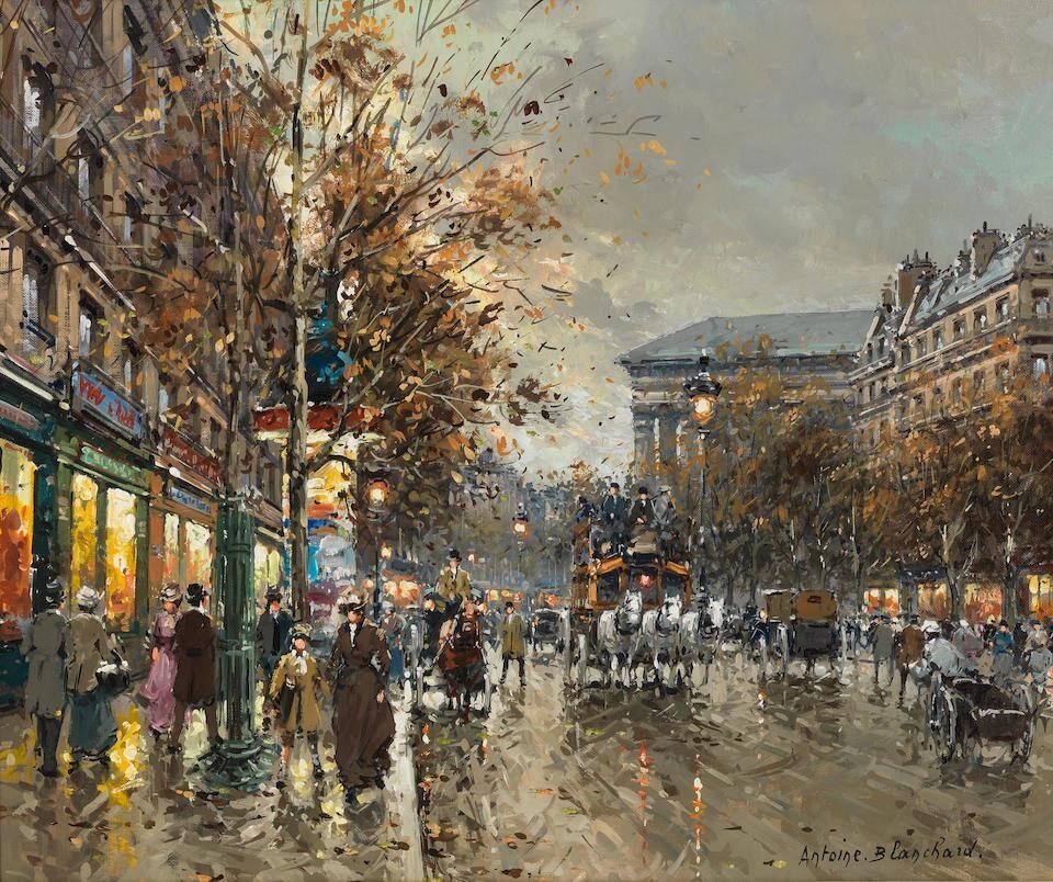 'Paris, Boulevard Madeleine'