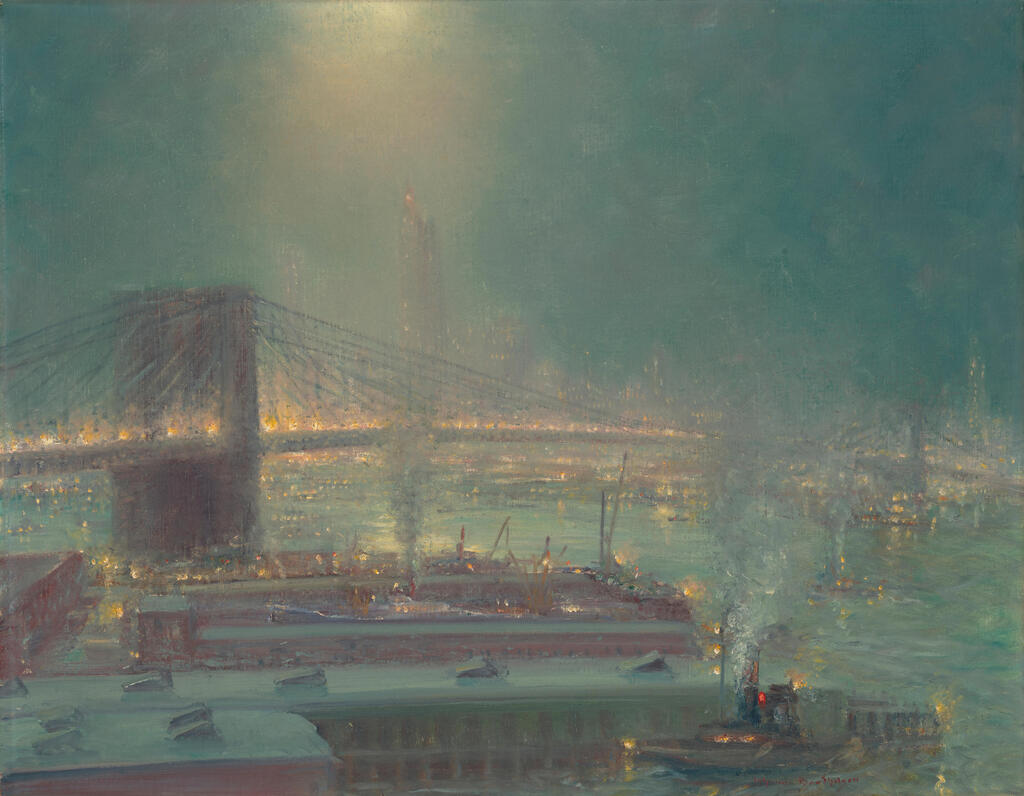 Brooklyn Bridge by Night