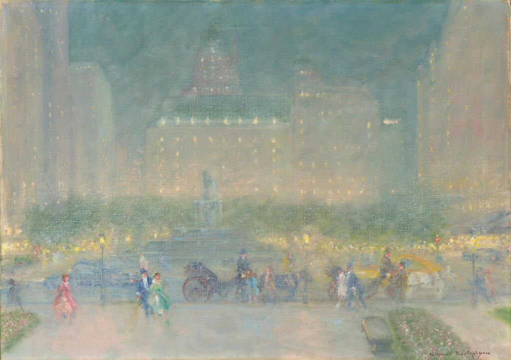 5th Avenue Looking South From 59th Street (Nocturne)