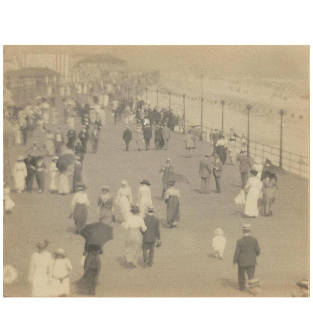 'Boardwalk, Long Beach, L.I.'