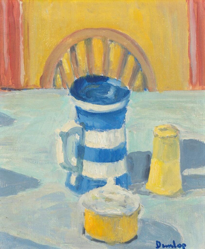 The blue jug