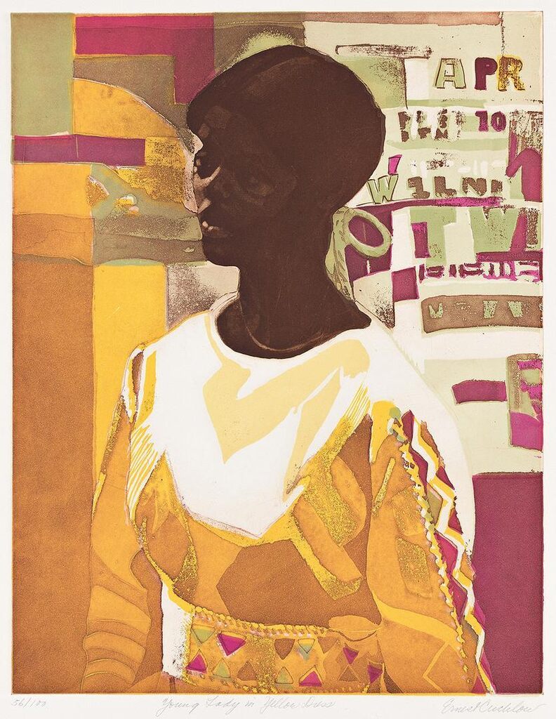 Young Lady in Yellow Dress